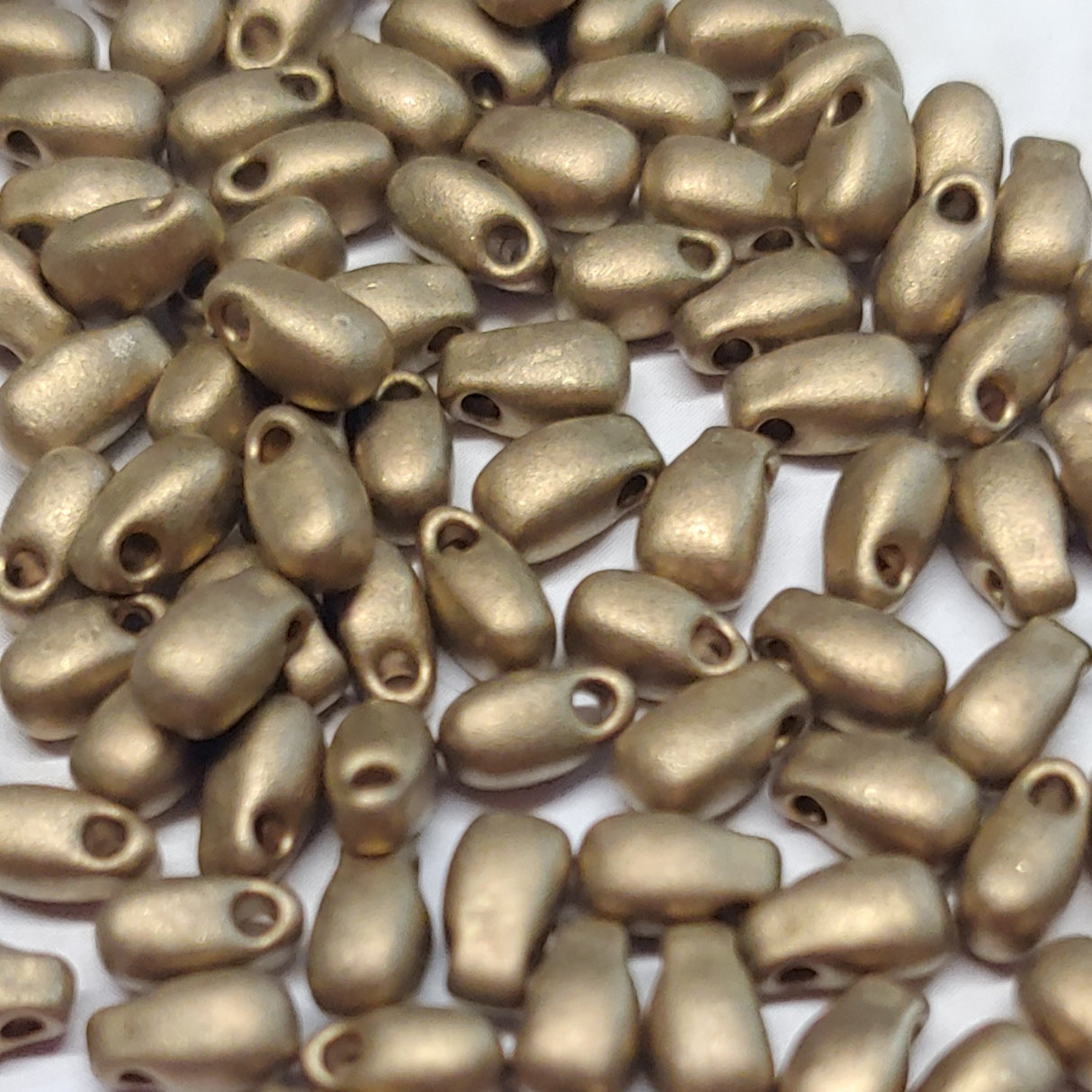 Miyuki Long Drop, 3x5mm Matte, Metallic Dark Bronze, 25g