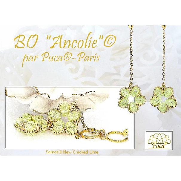 Bo Ancolie Earring Pattern