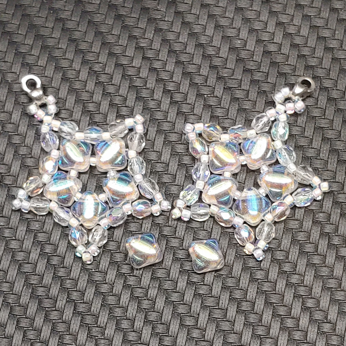 5mm Mini Silky Bead, 2 Hole Czech Glass-40 Beads