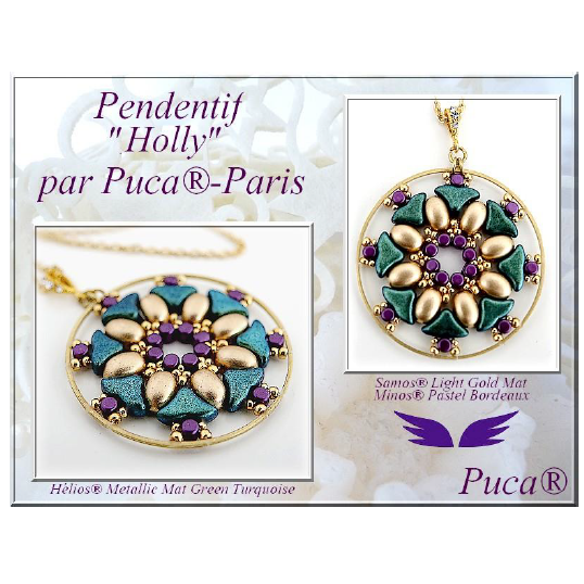 Holly Pendant Pattern
