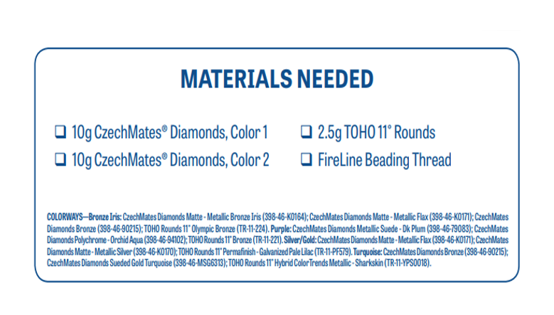 Basket Weave Bangle Pattern