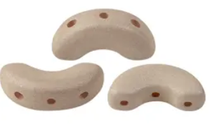 Arcos par Puca Autumn Matte Collection, 3-Hole 5X10MM Czech Glass, 30 Beads - Choose a Color