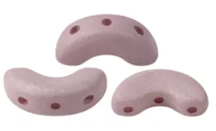 Arcos par Puca Autumn Matte Collection, 3-Hole 5X10MM Czech Glass, 30 Beads - Choose a Color