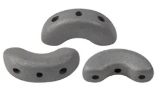 Arcos par Puca Autumn Matte Collection, 3-Hole 5X10MM Czech Glass, 30 Beads - Choose a Color