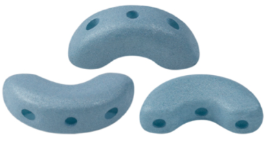 Arcos par Puca Autumn Matte Collection, 3-Hole 5X10MM Czech Glass, 30 Beads - Choose a Color