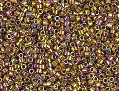 DB0507 11/0 24kt Pink Gold Iris Miyuki Delica
