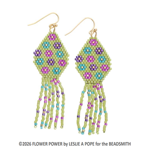 Flower Power Earrings Tutorial