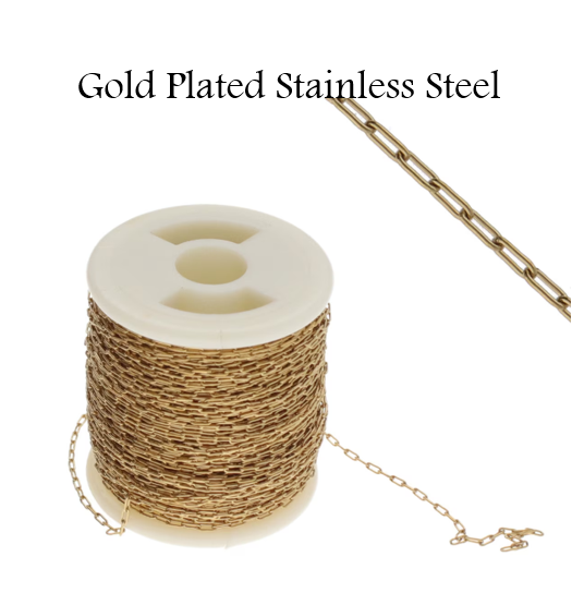 Stainless Steel Bead Chain-.25mm chain-8 meter Spool