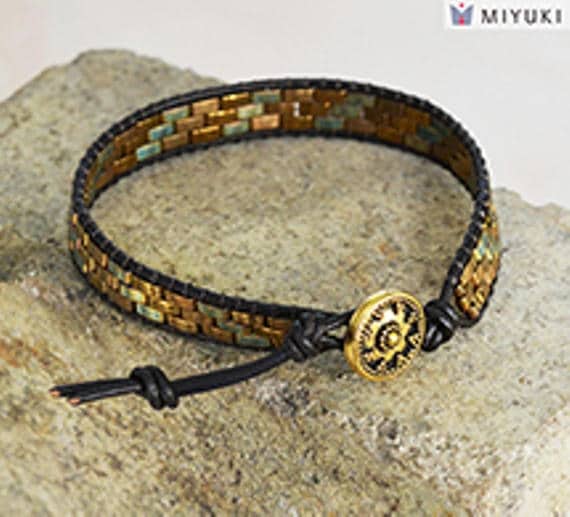 Half Tila Matte Opaque Mustard, HTL-2312 Miyuki, 5 grams