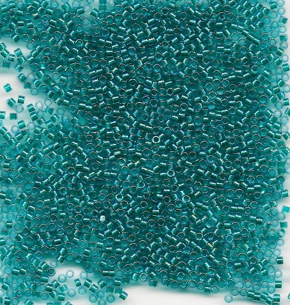 Miyuki 11/0 Delica DB2380 Inside Dyed Teal