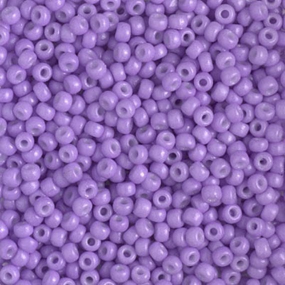 8/0 Duracoat Opaque Light Purple, Miyuki Seed Bead, 8-4488
