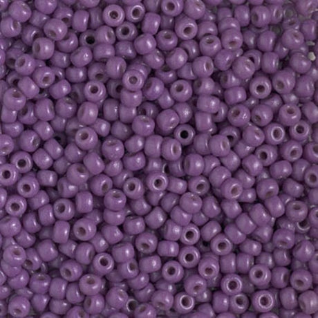 8-4490 Duracoat Opaque Anemone, Miyuki Seed Bead, 8/0