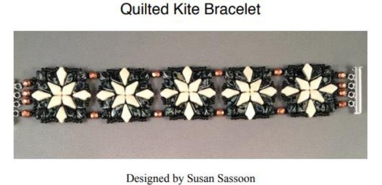 Matte Jet Kite Bead, 2-Hole Czech Glass 9x5mm 53 Beads 23980-84110