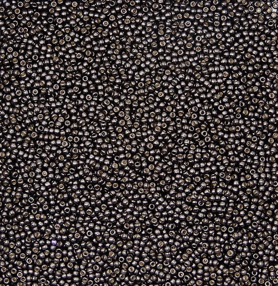 11/0 Toho Pyrite Permafinish, color PF595 Round Seed Bead 10g