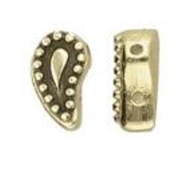 Cymbal Aylia Paisley Bead Substitute, 013085, 4 pieces - Rose Gold