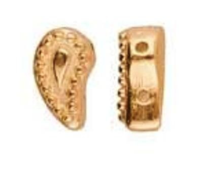 Cymbal Aylia Paisley Bead Substitute, 013085, 4 pieces - Rose Gold