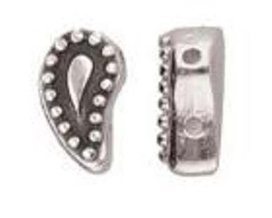 Cymbal Aylia Paisley Bead Substitute, 013085, 4 pieces - Choose your color