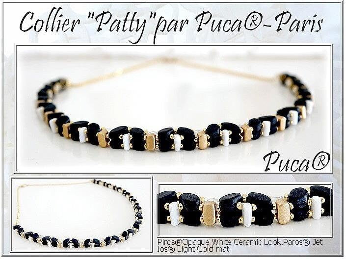 Piros Par Puca-Paris Yellow Gold Metallic Iris, 2-Hole 2x5x3mm Czech Glass, 5 grams