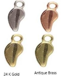 Cymbal Mamaku Paisley Ending, 013053, 2 piece - Choose your color