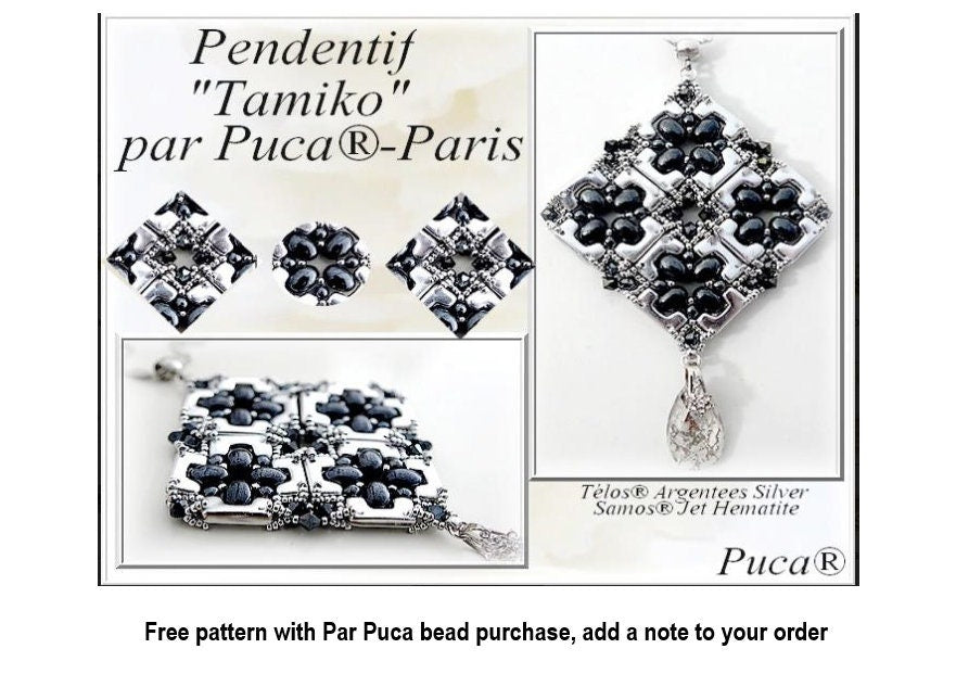 Telos® par Puca® Jet, 4 Hole 12mm x 4mm Czech Glass, 23980, Qty 16 beads