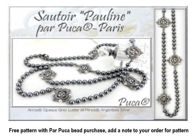 Arcos par Puca Opaque Dark Sapphire Tweedy, 3-Hole 5X10 MM Czech Glass, 33080-45703-30 Beads