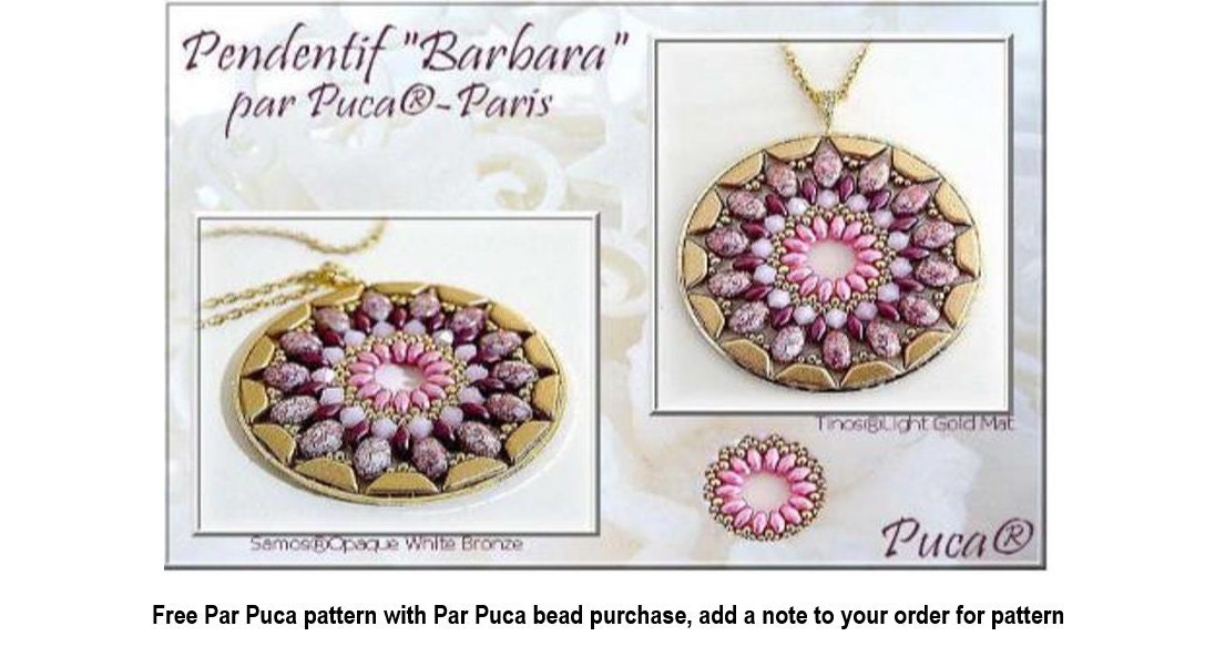 Samos® par Puca® Paris Crystal Copper Spotted, 2-Hole 5x7mm Czech Glass, 00030-65324-25 beads