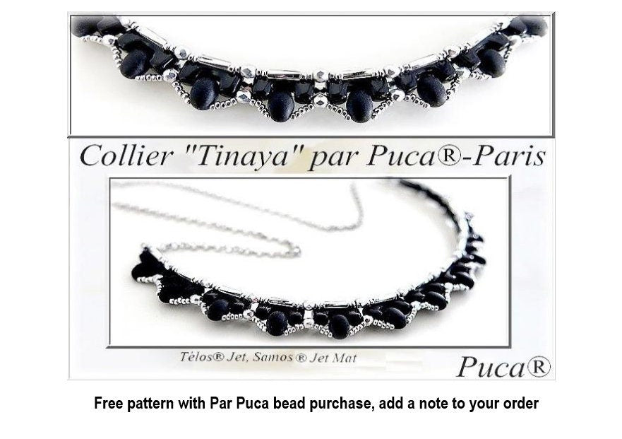 Telos® par Puca® Jet, 4 Hole 12mm x 4mm Czech Glass, 23980, Qty 16 beads