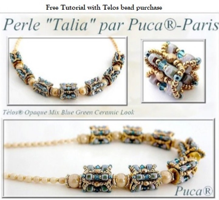 Telos® par Puca® Light Gold Matte, 4 Hole 12mm x 4mm Czech Glass, 01710, Qty 16 beads