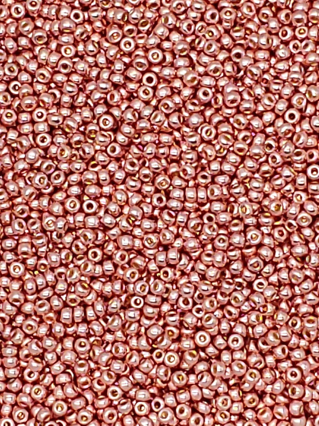 11/0 Duracoat Galvanized Miyuki Seed Beads, Bright Copper, 5103