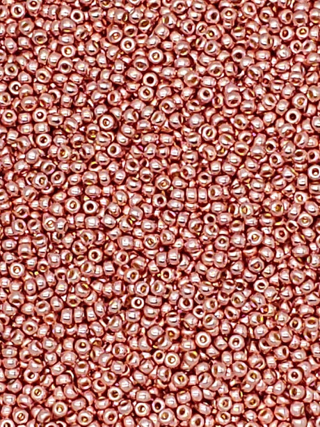 11/0 Duracoat Galvanized Miyuki Seed Beads, Bright Copper, 5103