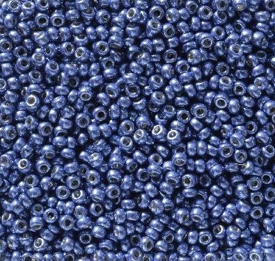 11/0 Duracoat Galvanized Miyuki Seed Beads, Mermaid Blue, 5117