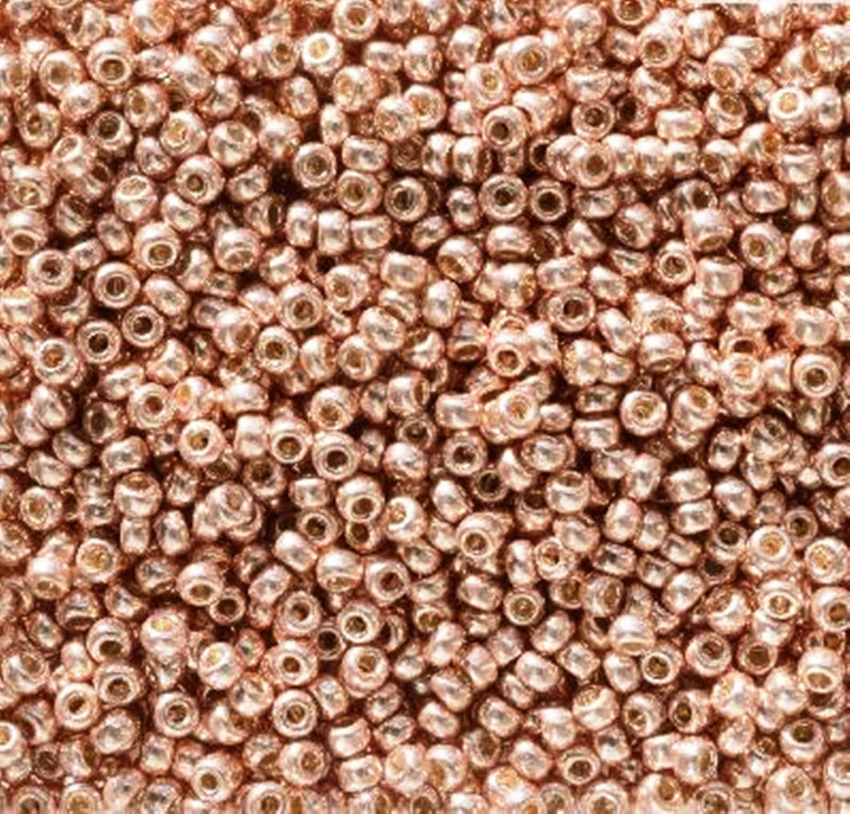 11/0 Duracoat Galvanized Miyuki Seed Beads, Bright Copper, 5103