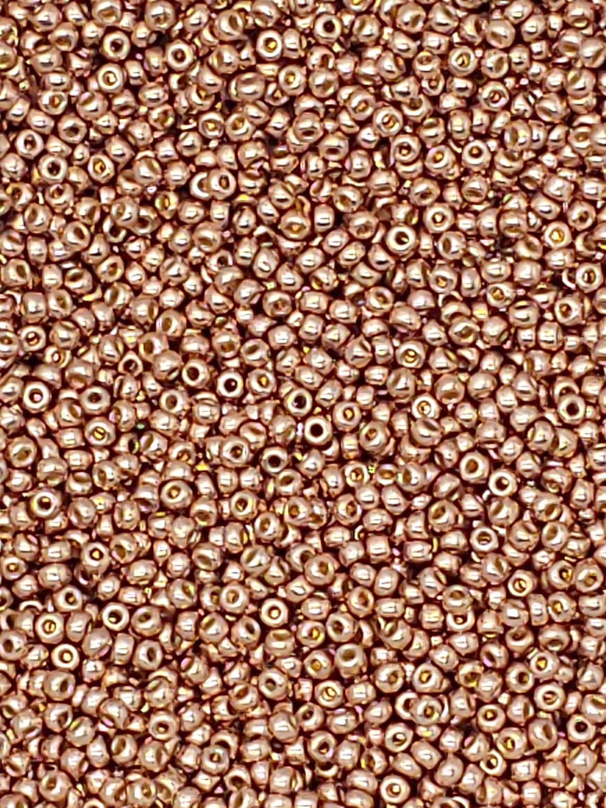 11/0 Duracoat Galvanized Miyuki Seed Beads Light Champagne, 5104