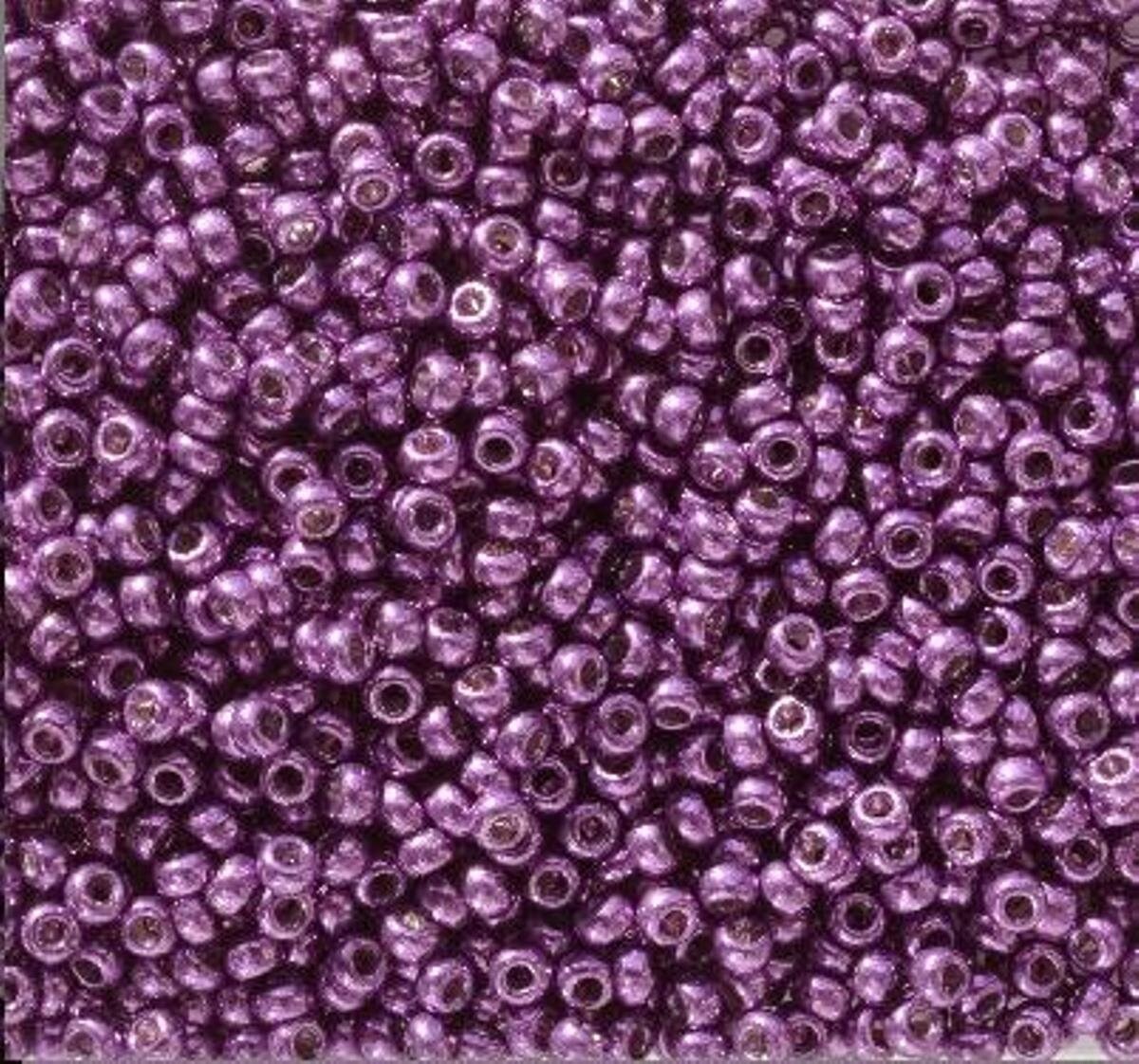 11/0 Duracoat Galvanized Miyuki Seed Beads, Purple Orchid, 5108