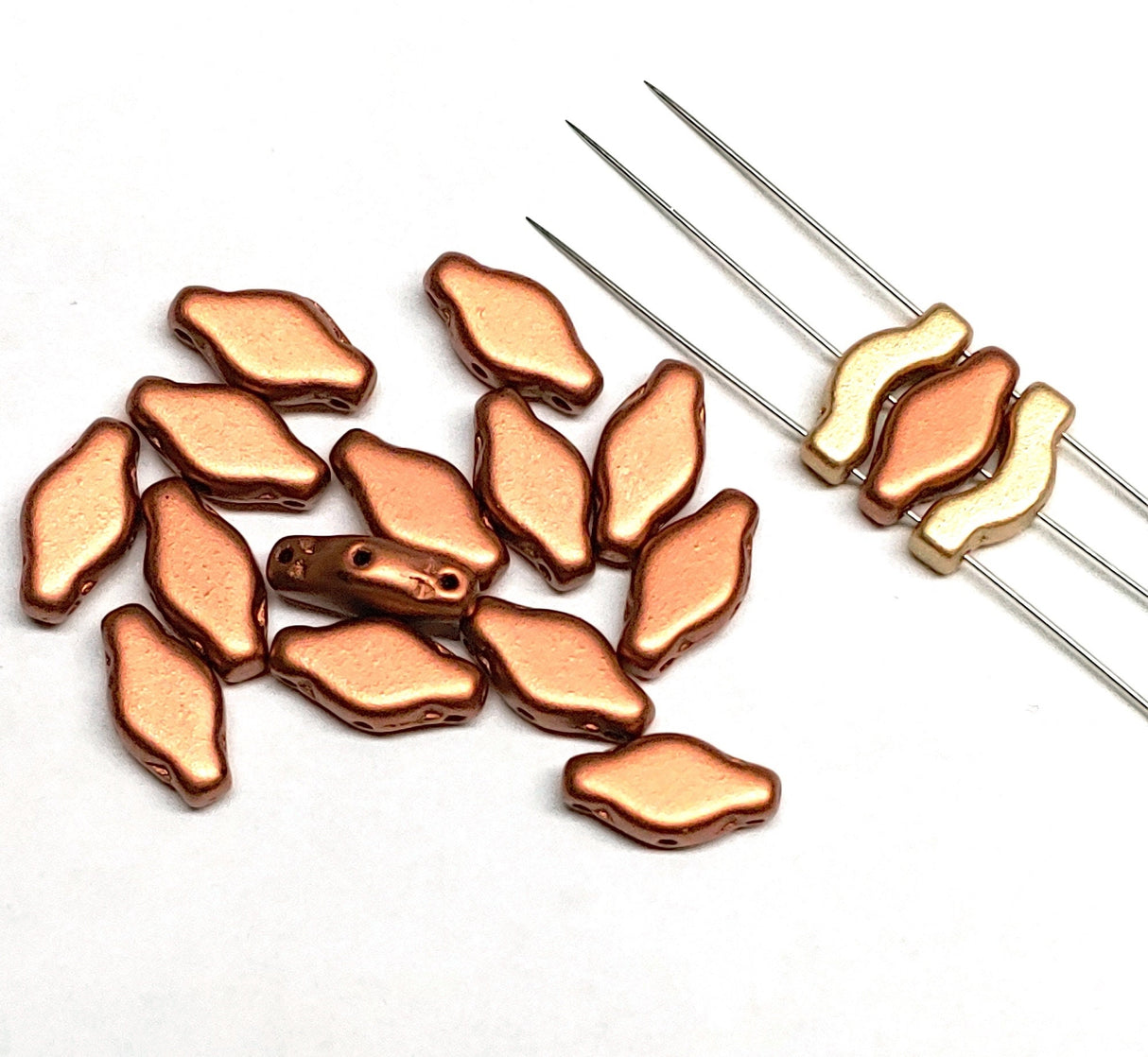 Navette 3-Hole Czech Bead, 6x12 MM, Jet Suede Purple 20 Beads, 79021