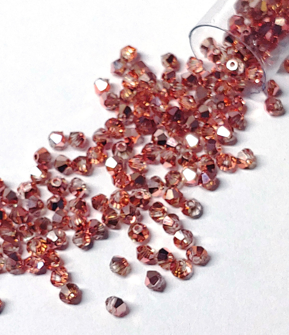 Preciosa 3mm Crystal Capri Gold, Crystal Bicone - 36 pieces