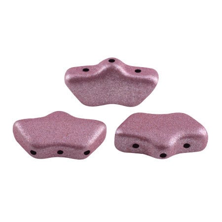 Delos Par Puca ®-Paris® Metallic Matte Dark Plum, 3 Hole Czech Glass 6 x 11mm, 23980-79083-25 beads