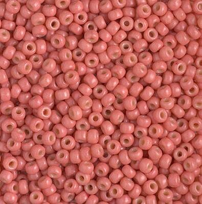 8-4464 Duracoat Opaque Lt Watermelon, Miyuki Seed Bead, 8/0