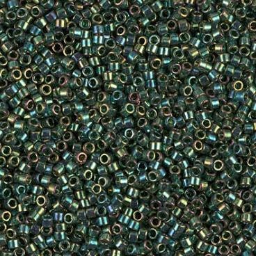 DB0125 Emerald Gold Luster 11/0 Miyuki Delica