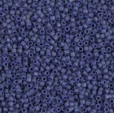 Delica, 11/0 Matte Metallic Royal Blue, DB0377 Miyuki Delica-5 grams