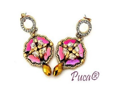 Sybelle Earring Pattern - DO NOT BUY- Sent free by email-Free with par Puca bead purchase, Read the description below for details