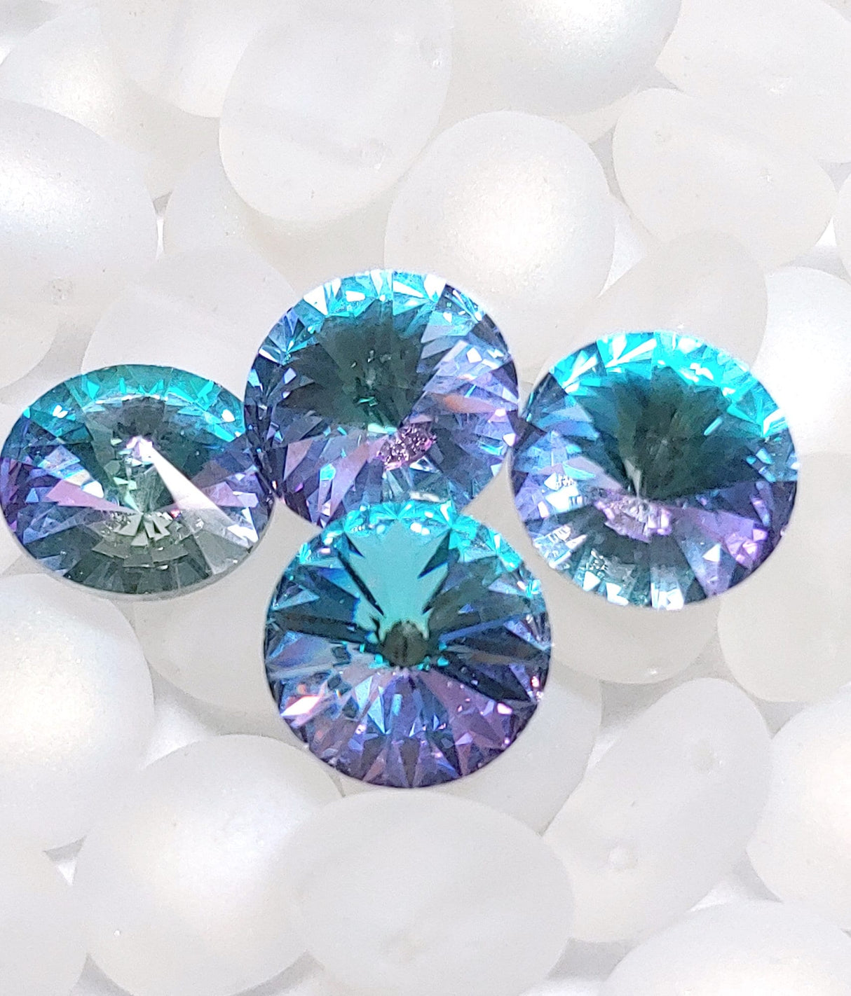 Preciosa 12mm Light Vitrail Rivoli, Choose a quantity