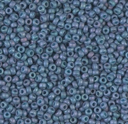 11/0 Matte Opaque Blue Lilac, Miyuki Glass Seed Bead, 2030