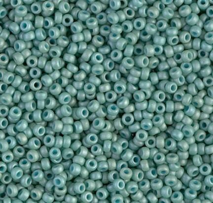 11-2028 Matte Opaque Sea Foam Luster, Miyuki Seed Bead 11/0