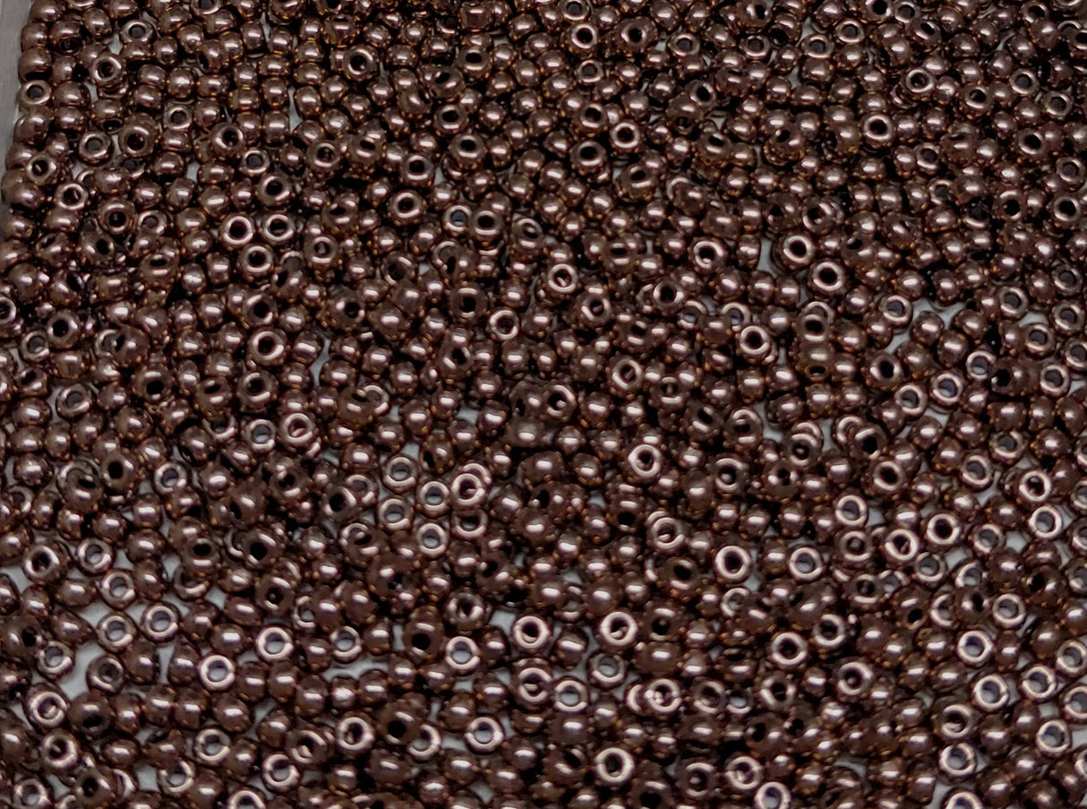 11/0 Metallic Chocolate, Miyuki Seed Bead, 461