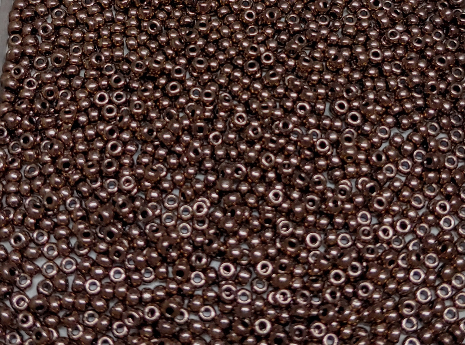 11/0 Metallic Chocolate, Miyuki Seed Bead, 461