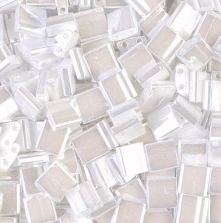 Tila White Pearl, TL-420 Miyuki Tila, 5 grams