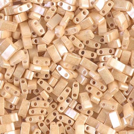 Half Tila Lt Caramel Ceylon, HTL-593, Miyuki - 5 grams