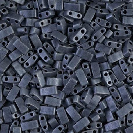 Half Tila Matte Gunmetal, HTL-2001, Miyuki, 5 grams