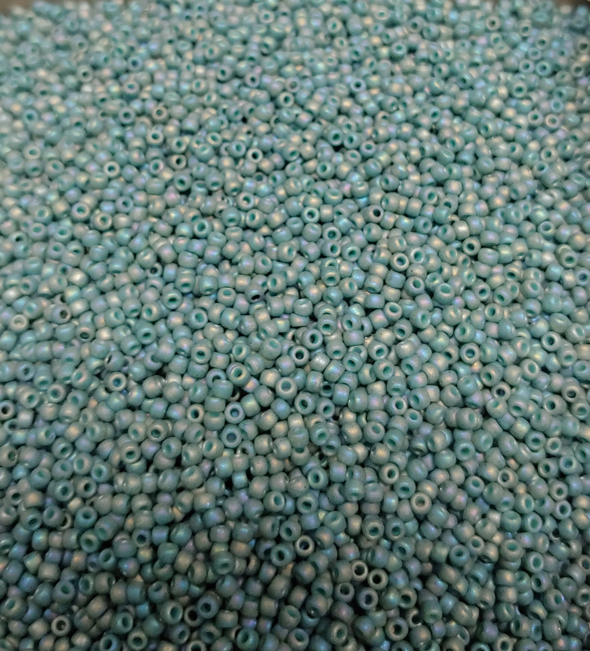 Semi Glazed Rainbow Turquoise 2634F 11/0 Toho Round Seed Bead, 10 Grams